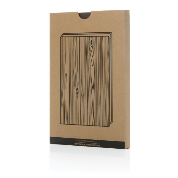 Kavana wood print A5 notebook P774.369