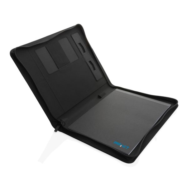 Impact Aware™ deluxe 300D tech portfolio with zipper P774.391