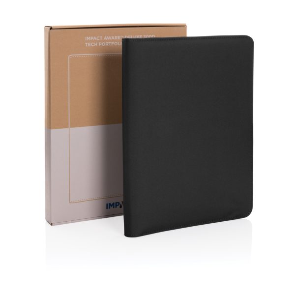 Impact Aware™ deluxe 300D tech portfolio with zipper P774.391