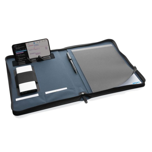 Impact Aware™ deluxe 300D tech portfolio with zipper P774.395