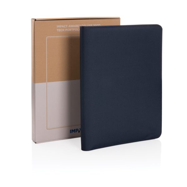 Impact Aware™ deluxe 300D tech portfolio with zipper P774.395