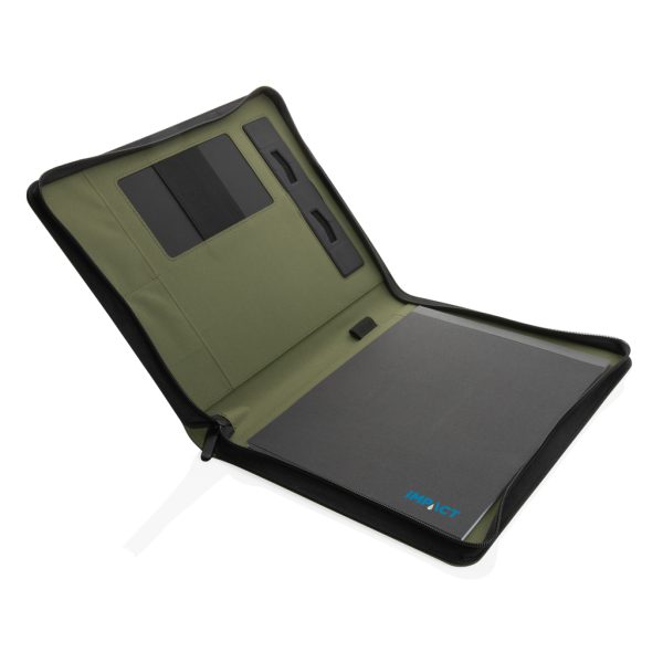 Impact Aware™ deluxe 300D tech portfolio with zipper P774.397