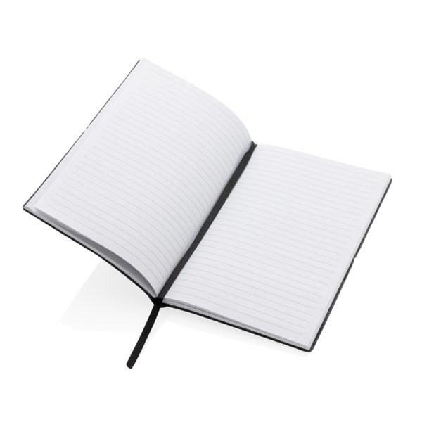 GRS certified recycled felt A5 softcover notebook P774.471