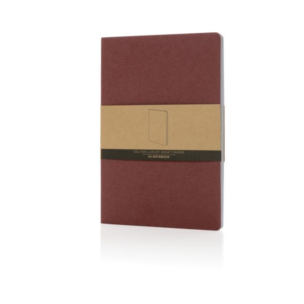 Salton A5 GRS certified recycled paper notebook P774.484