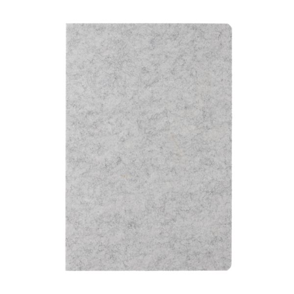 Phrase GRS certified recycled felt A5 notebook P774.522