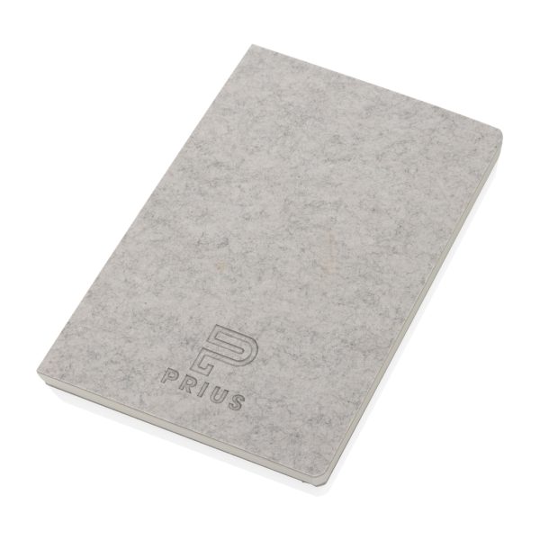 Phrase GRS certified recycled felt A5 notebook P774.522