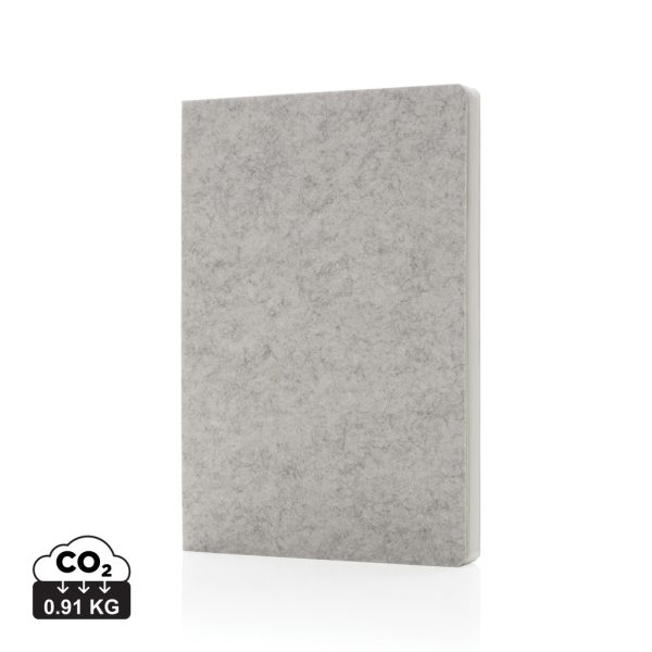 Phrase GRS certified recycled felt A5 notebook P774.522