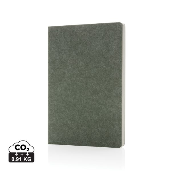 Phrase GRS certified recycled felt A5 notebook P774.527