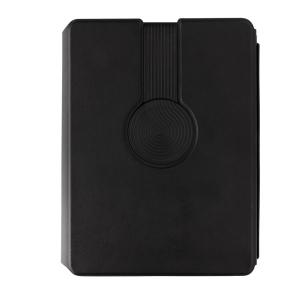 Swiss Peak RCS rePU notebook with 2-in-1 wireless charger P774.562