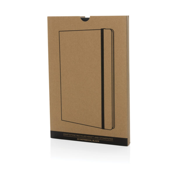 Craftstone A5 recycled kraft and stonepaper notebook P774.591