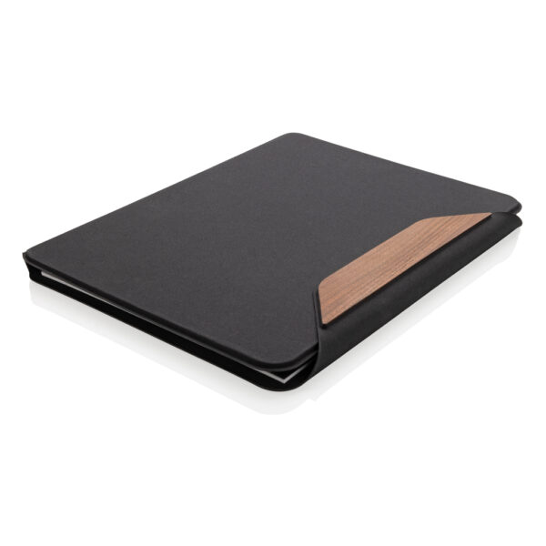 Teri AWARE™ RPET and walnut A4 portfolio P774.6501