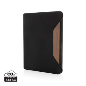 Teri AWARE™ RPET and walnut A4 portfolio P774.6501