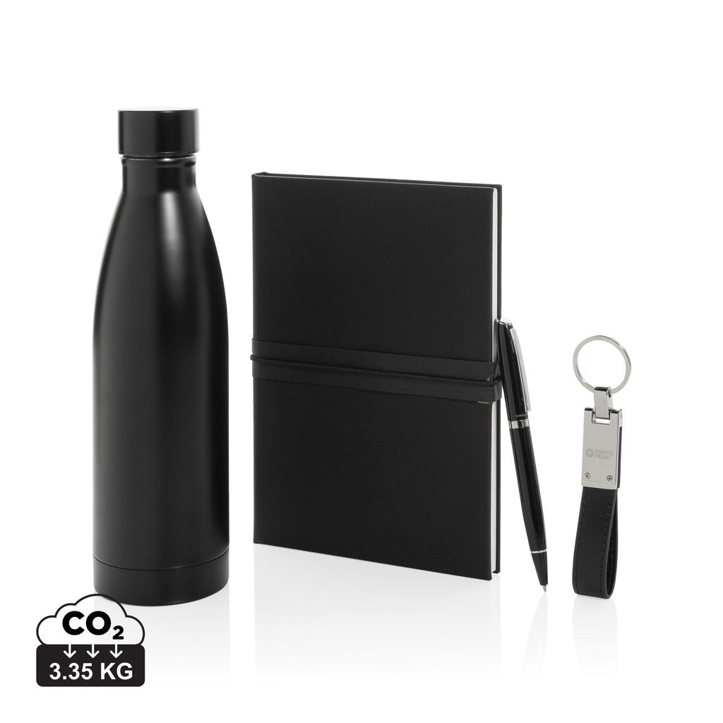 Swiss Peak RCS deluxe business gift set w/ water bottle P774.6801