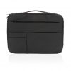 Smooth PU 15.6" laptop sleeve with handle P788.041