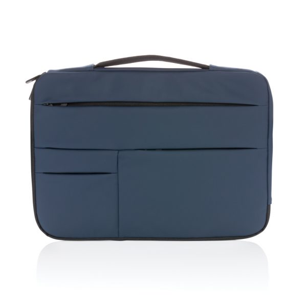 Smooth PU 15.6" laptop sleeve with handle P788.045