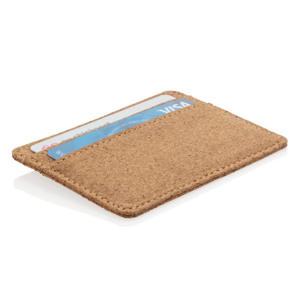 Cork secure RFID slim wallet P820.879