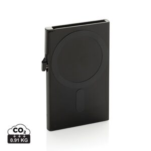 Standard aluminium RFID magnetic phone cardholder P820.9501