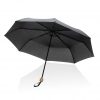 20.5" Impact AWARE™ RPET 190T Pongee bamboo mini umbrella P850.571