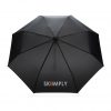 20.5" Impact AWARE™ RPET 190T Pongee bamboo mini umbrella P850.571