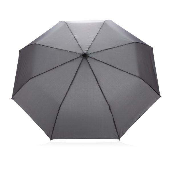 20.5" Impact AWARE™ RPET 190T Pongee bamboo mini umbrella P850.572