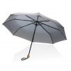 20.5" Impact AWARE™ RPET 190T Pongee bamboo mini umbrella P850.572