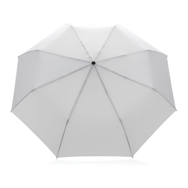 20.5" Impact AWARE™ RPET 190T Pongee bamboo mini umbrella P850.573