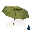 20.5" Impact AWARE™ RPET 190T Pongee bamboo mini umbrella P850.577