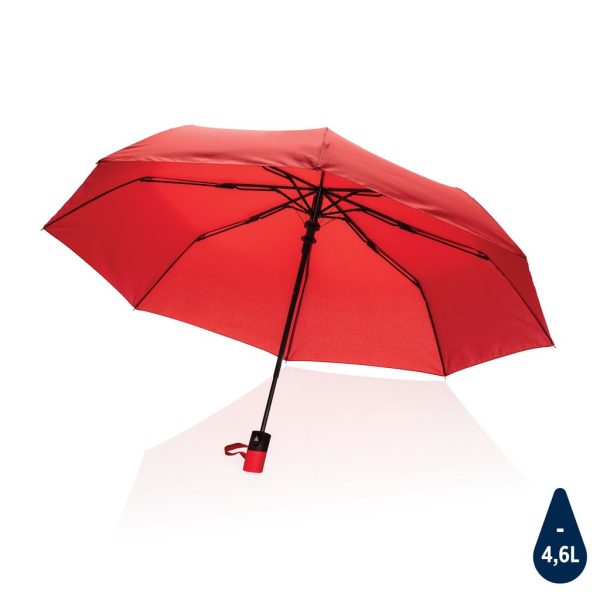 21" Impact AWARE™ RPET 190T mini auto open umbrella P850.594