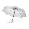 21" Impact AWARE™ RPET 190T bamboo auto open/close umbrella P850.613