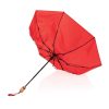 21" Impact AWARE™ RPET 190T bamboo auto open/close umbrella P850.614