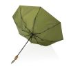 21" Impact AWARE™ RPET 190T bamboo auto open/close umbrella P850.617