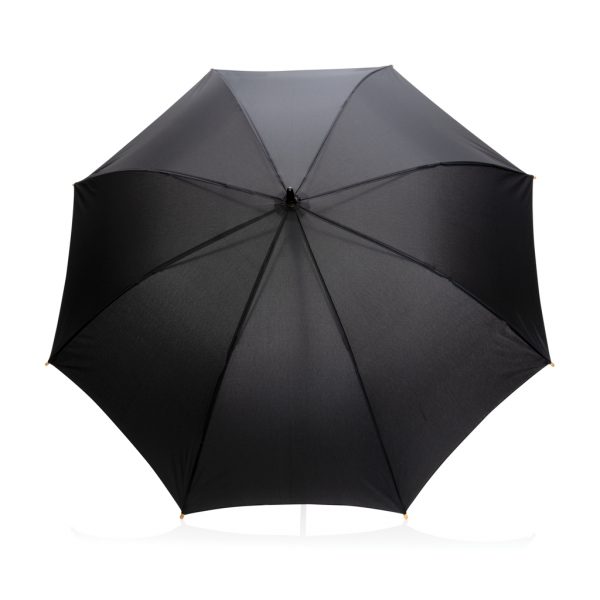 23" Impact AWARE™ RPET 190T auto open bamboo umbrella P850.651