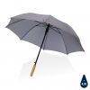 23" Impact AWARE™ RPET 190T auto open bamboo umbrella P850.652