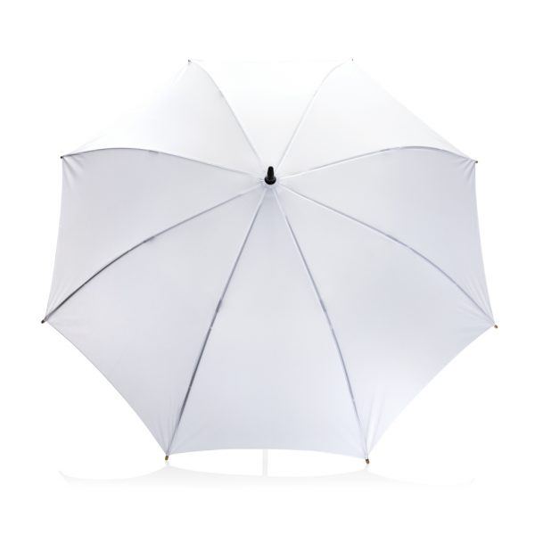 23" Impact AWARE™ RPET 190T auto open bamboo umbrella P850.653