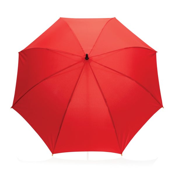 23" Impact AWARE™ RPET 190T auto open bamboo umbrella P850.654