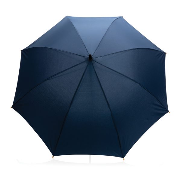 23" Impact AWARE™ RPET 190T auto open bamboo umbrella P850.655