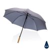 27" Impact AWARE™ RPET 190T auto open bamboo umbrella P850.662