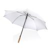 27" Impact AWARE™ RPET 190T auto open bamboo umbrella P850.663