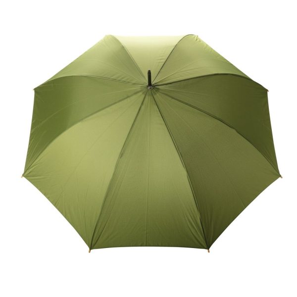 27" Impact AWARE™ RPET 190T auto open bamboo umbrella P850.667