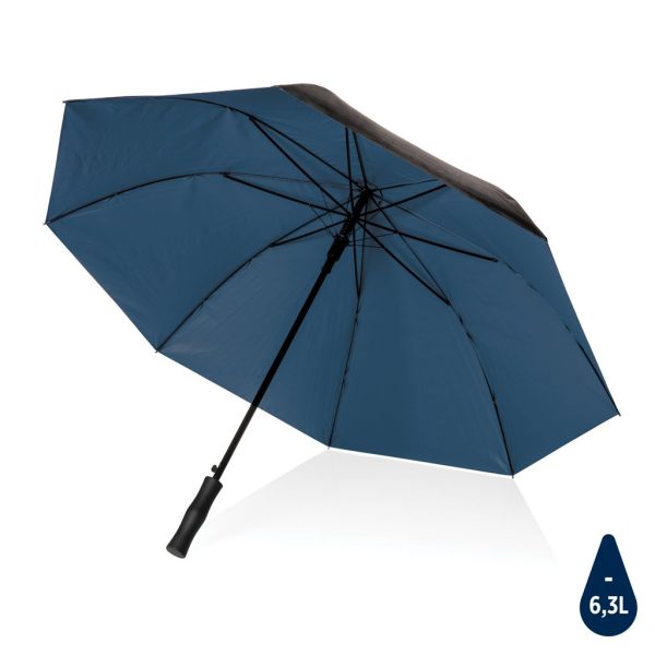 27" Impact AWARE™ RPET 190T dual colour auto open umbrella P850.675