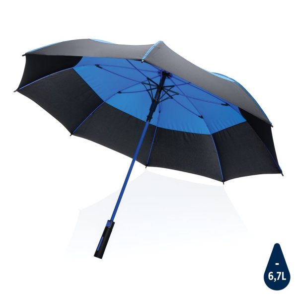 27" Impact AWARE™ RPET 190T auto open stormproof umbrella P850.685