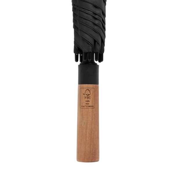 Tony  Aware™ RPET 30 inch acacia auto open umbrella P850.7201
