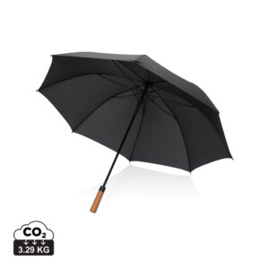 Tony  Aware™ RPET 30 inch acacia auto open umbrella P850.7201