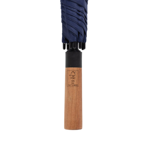 Tony  Aware™ RPET 30 inch acacia auto open umbrella P850.7225