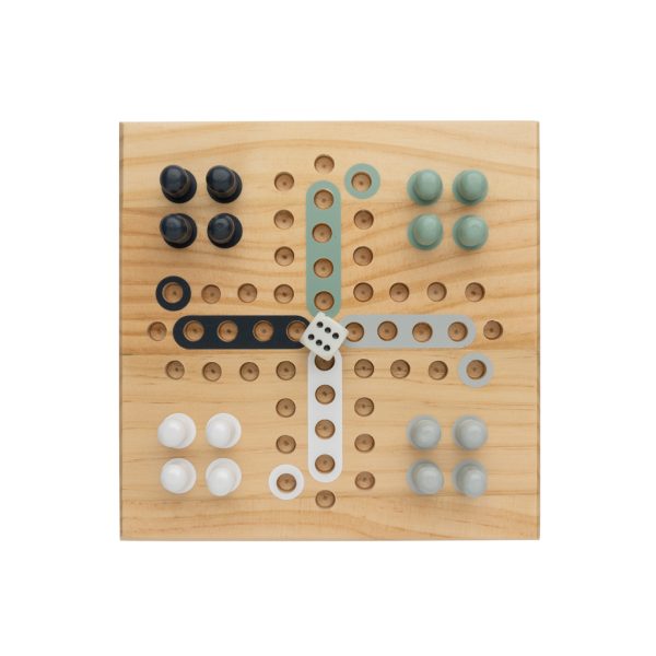 Claire wooden Ludo game P940.279