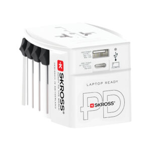 SKROSS World Travel Adapter MUV 65W PD with USB C Cable RB1.302976