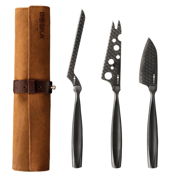 BOSKA Cheese Knife Set Monaco+ Black RB307089
