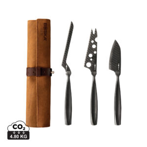 BOSKA Cheese Knife Set Monaco+ Black RB307089