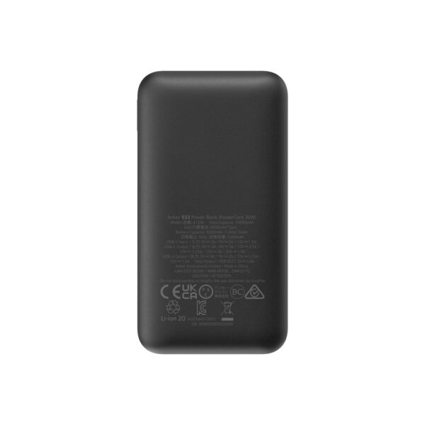 Anker Powerbank PowerCore 10.000mAh 30W powerbank RBA1256G12