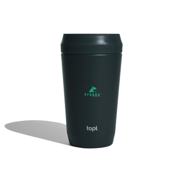 Topl Recycled Steel To Go Tumbler Patented 360 Lid 354ml RBTGS12CH
